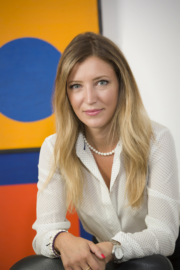 Close up photograph of team member Irene Pisogiannaki