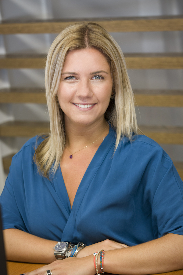 Close up photograph of team member Katerina Saranti