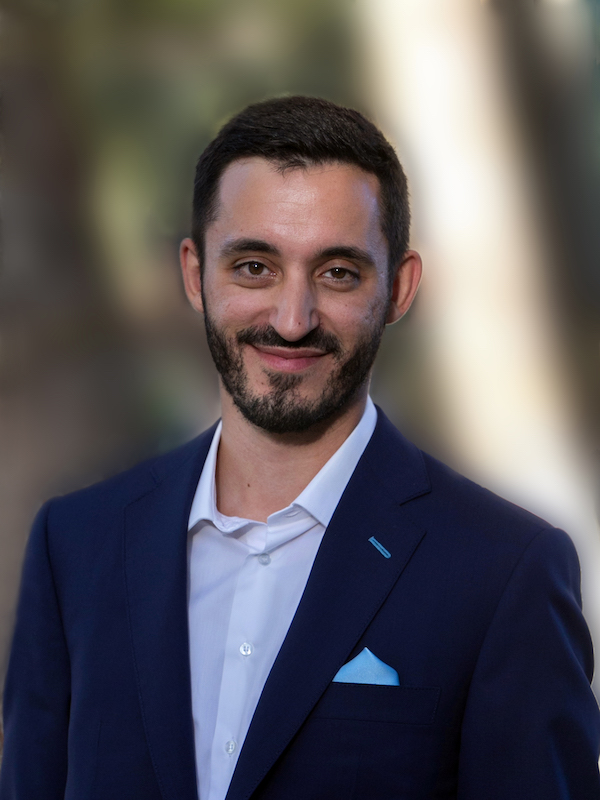 Close up photograph of team member Konstantinos Delidakis