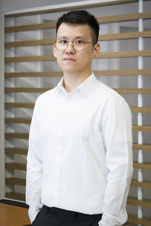 Close up photograph of team member Maxxie Au