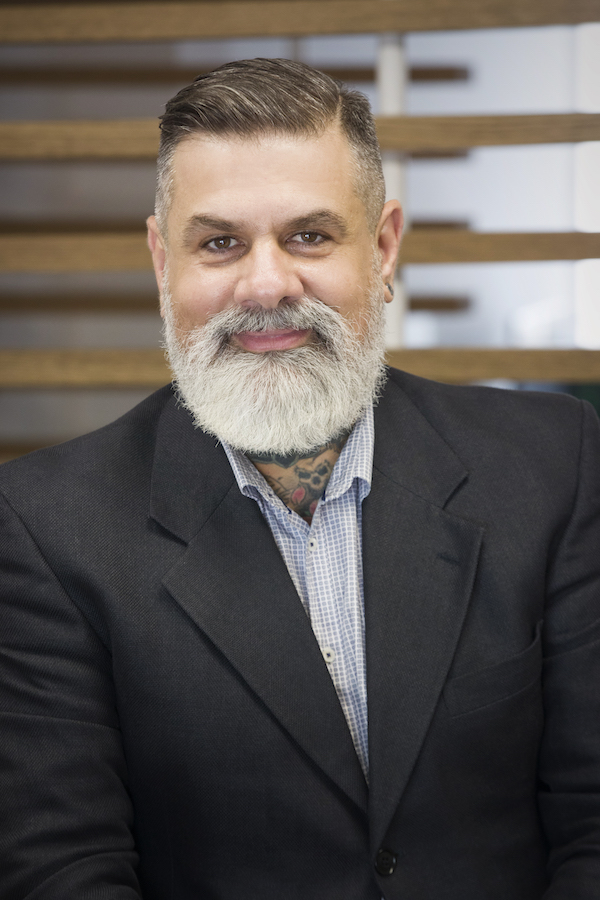 Close up photograph of team member Nikolaos Giannadakis